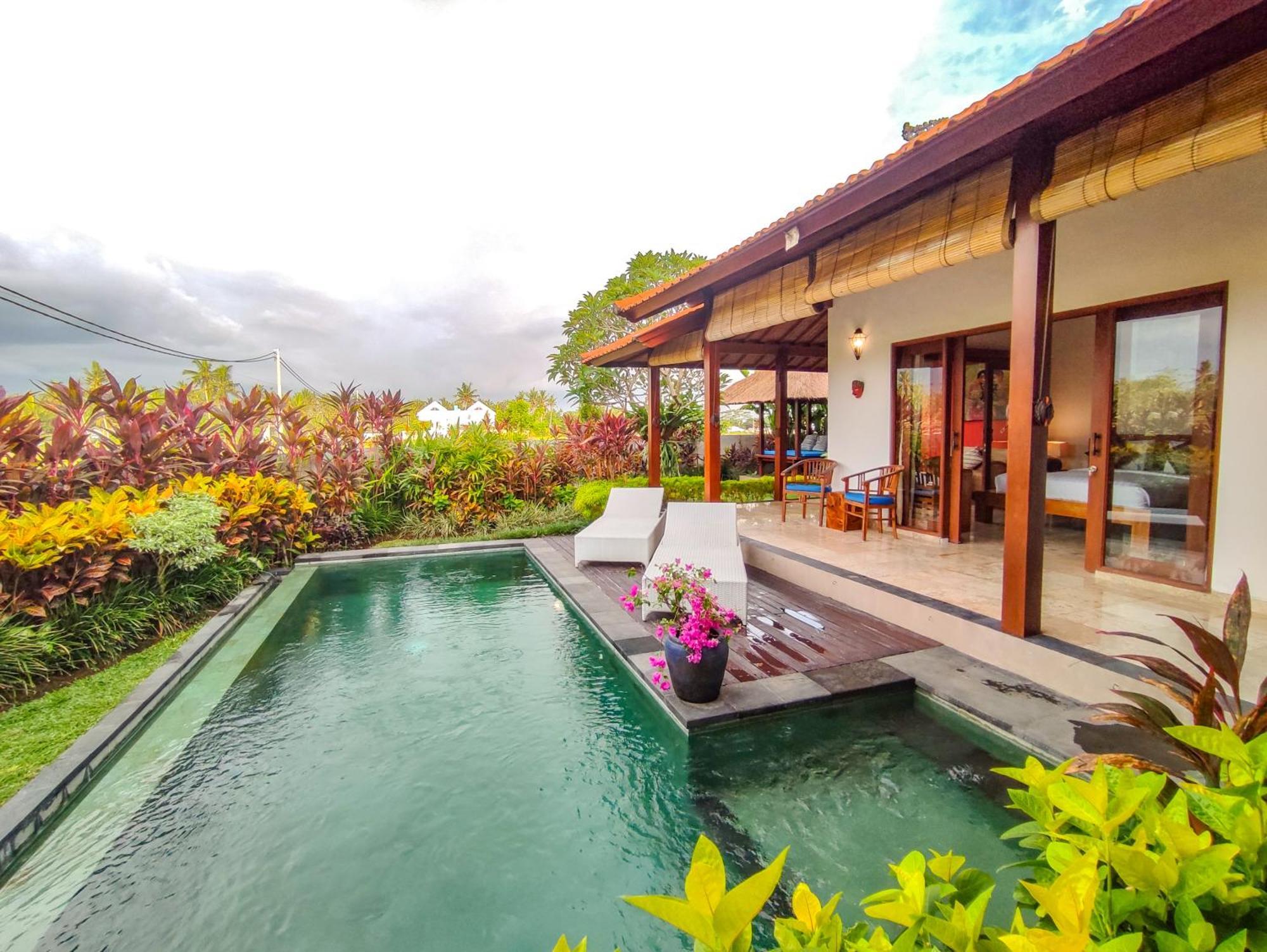 Villa Maya Ubud, Peaceful Rice Field View Exteriör bild