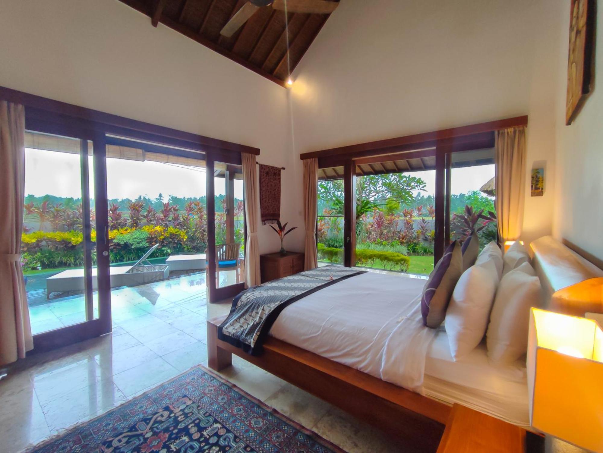 Villa Maya Ubud, Peaceful Rice Field View Exteriör bild